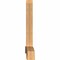 Ekena Millwork Bellingham Timber Gable Bracket, Western Red Cedar, 96"W x 48"H x 5 1/2"D x 5 1/2"F, 12/12 Pitch GBW096X48X0606BEL00SWR - alternate 4